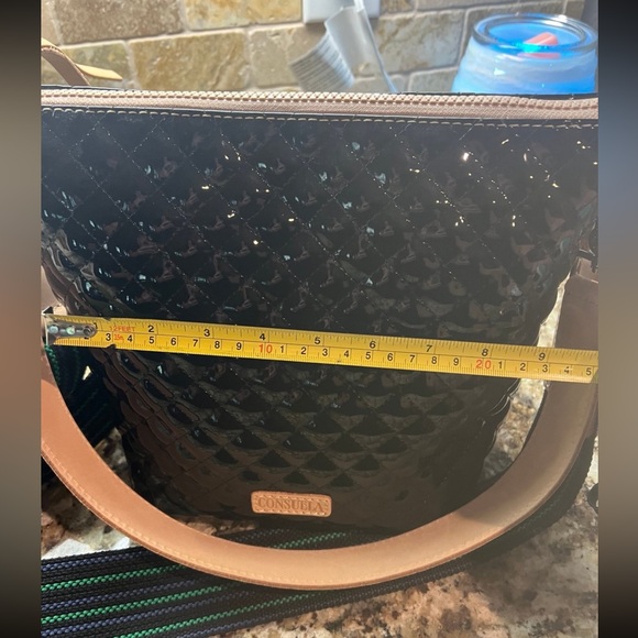 CONSUELA CROSSBODY PURSE. Brand new! Black. Without tags - Picture 7 of 9